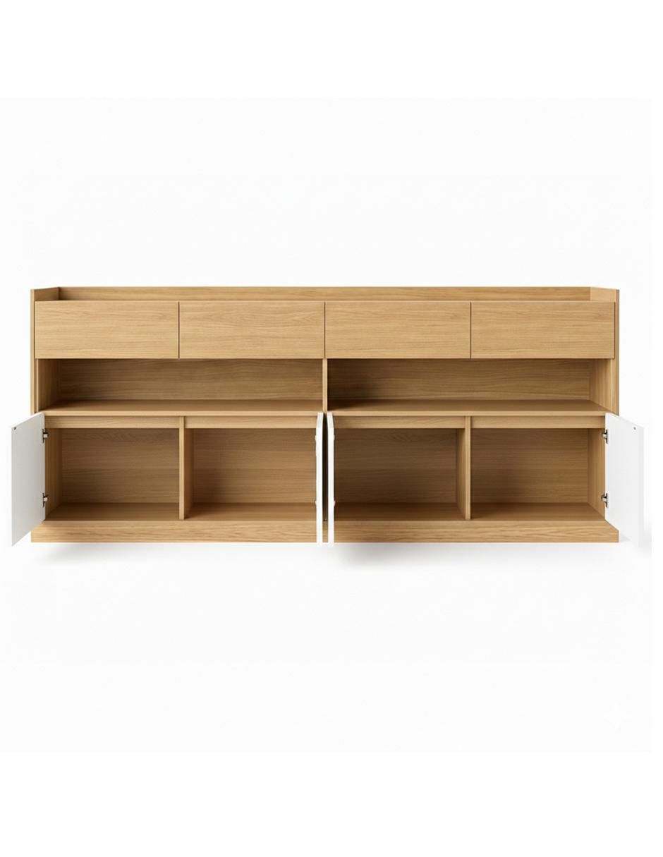 Credenza armable de melamina 5