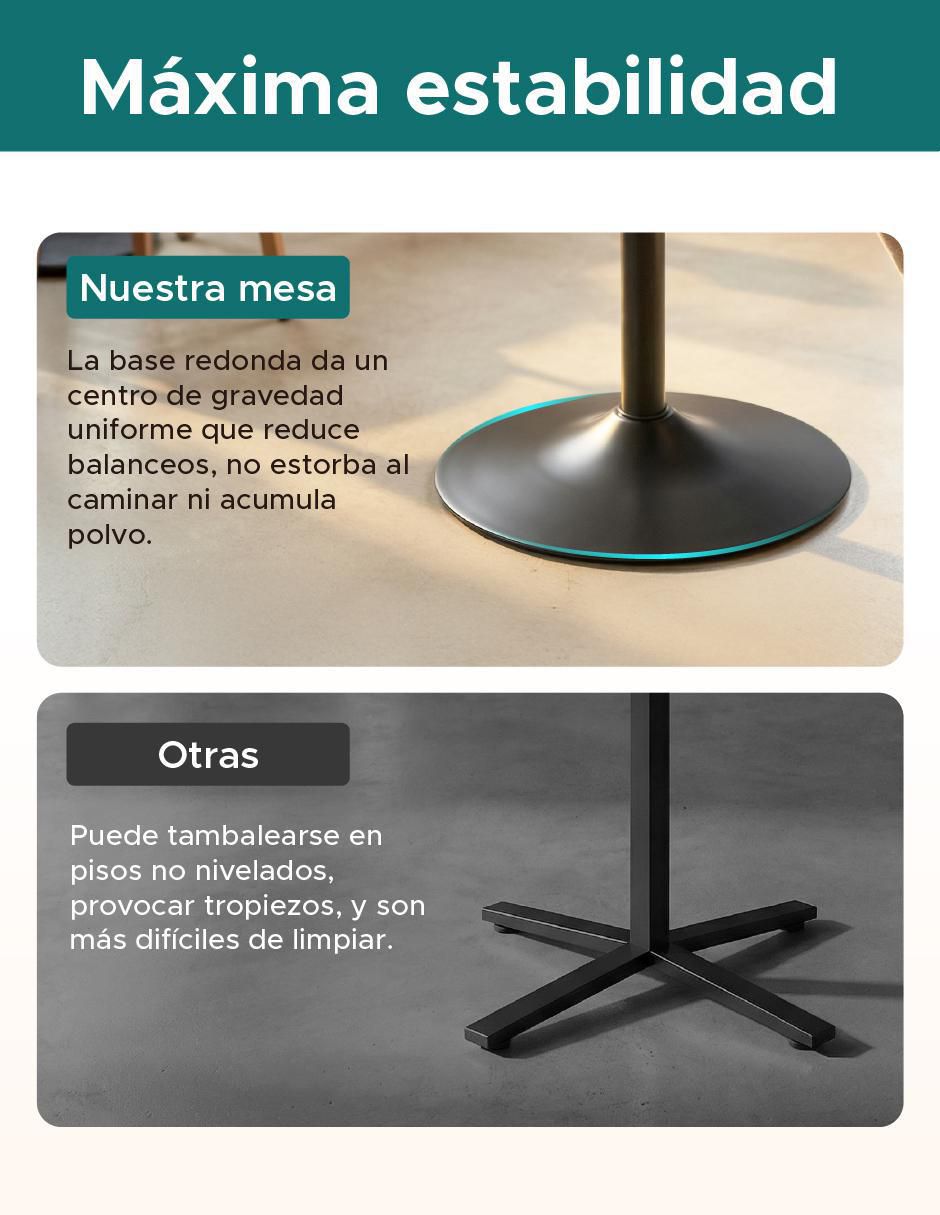 Mesa bar extensible armable de MDF 4
