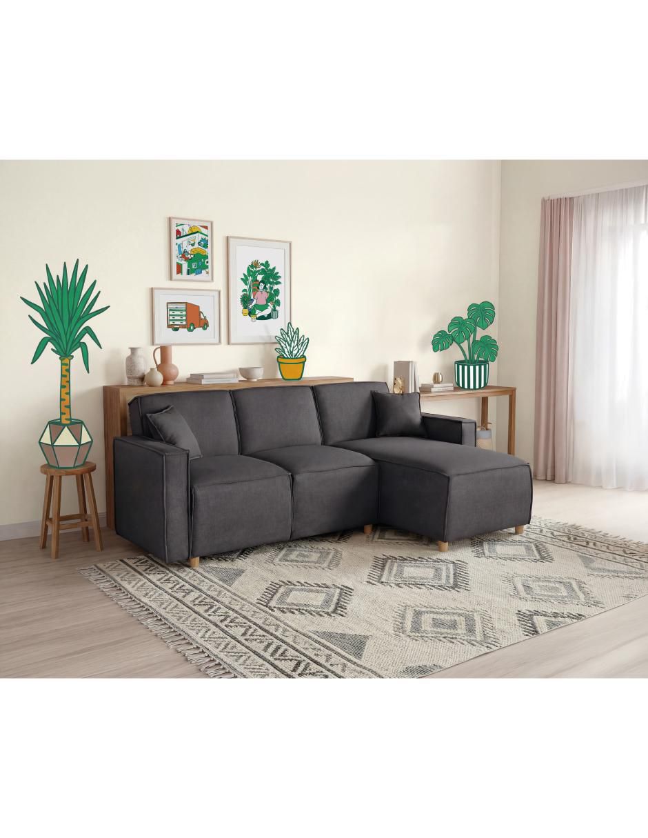 Sala modular Bennet de lino 9