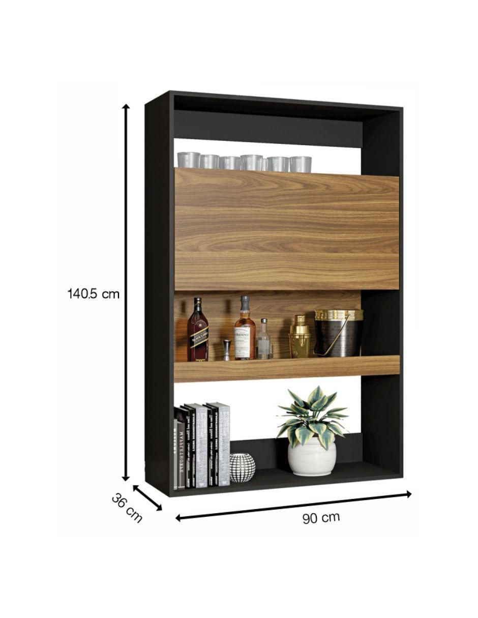 Librero armable Datas de MDF 4