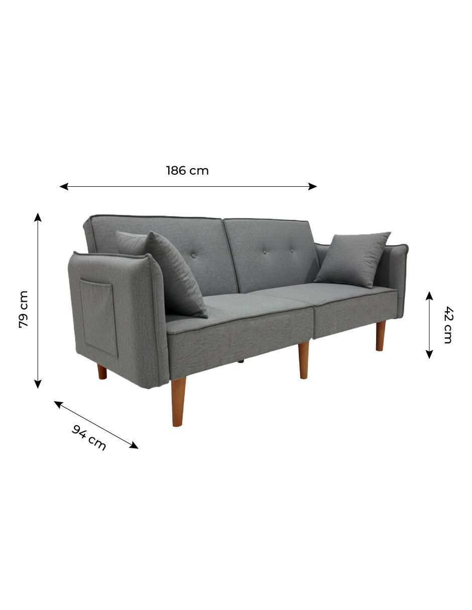 Sofá cama armable 11