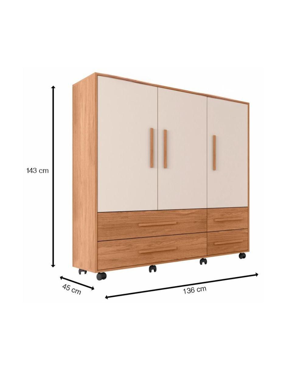 Cajonera armable Rodonia de MDF 3